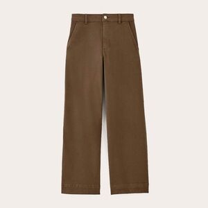 Everlane Women's Utility Wide-Leg Pant in Brown, Size 12